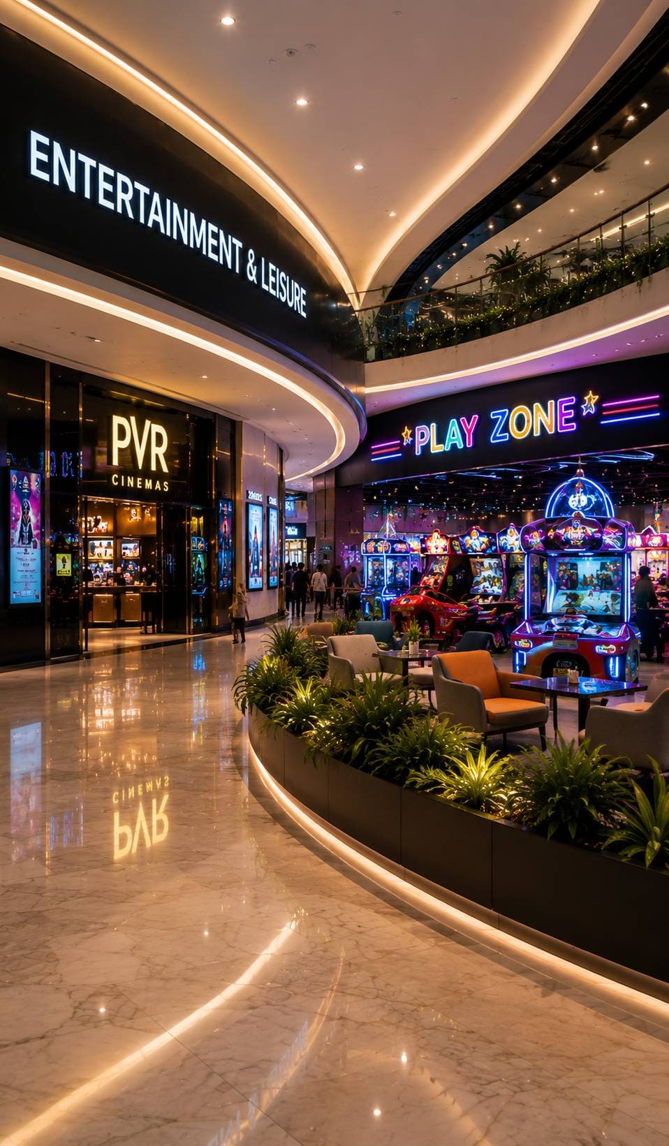 Entertainment and Leisure at Myron Mall